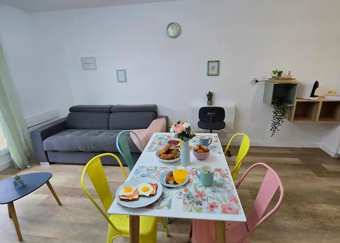 شقة Marshmallow Proche Aeroport, Airbus Et Zenith *